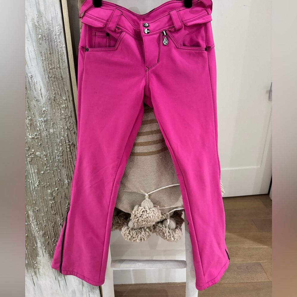 Volcom Stone Snowboard Pants XS Hot Pink Flare